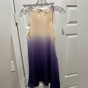 Chelsea & Violet • purple ombré dress. Worn once.